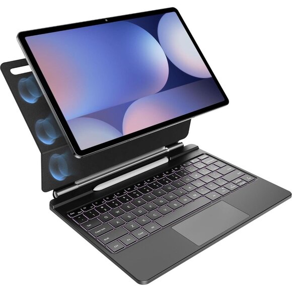 Keyboard Case for Samsung Galaxy Tab S10+/S9+/S9 FE+/S8+/S7+/S7 FE+ (12.4)